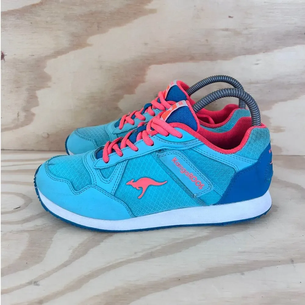 KangaROOS - Jogger 1.5 - Athletic Shoes - Blue/Pink - Women's - 7 - 164848